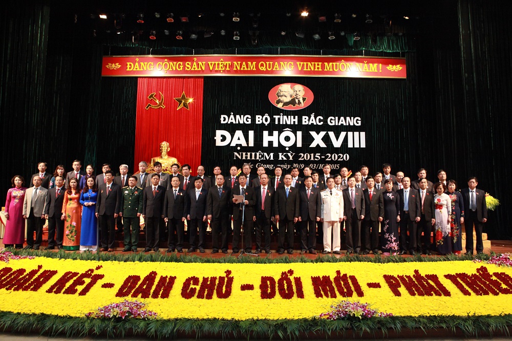 Đại hội Đảng bộ tỉnh Bắc Giang lần thứ XVIII