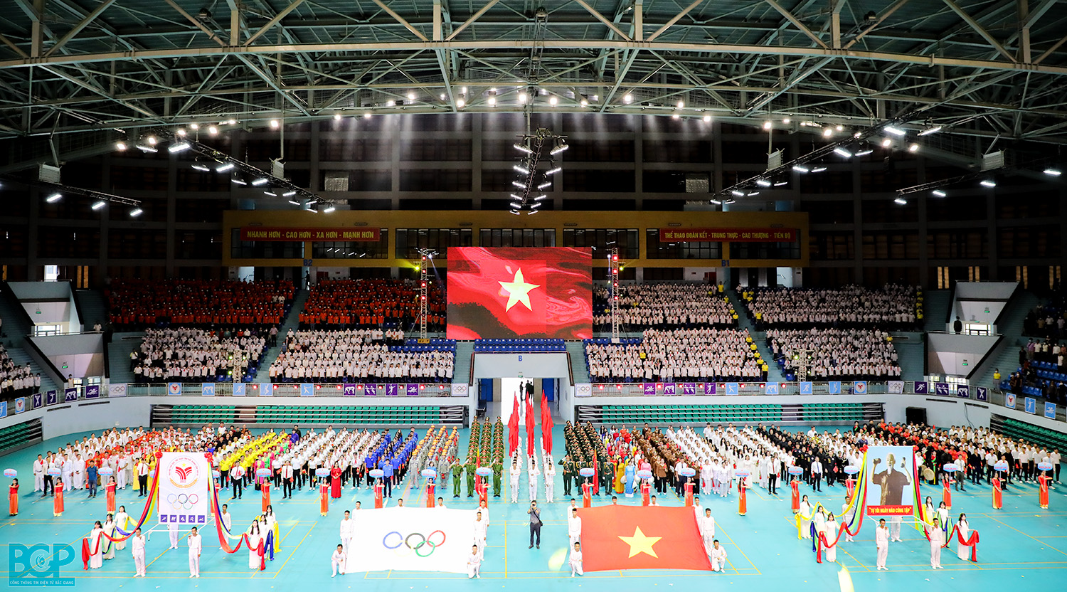 Khai mạc Đại hội Thể dục thể thao tỉnh Bắc Giang lần thứ IX - năm 2022