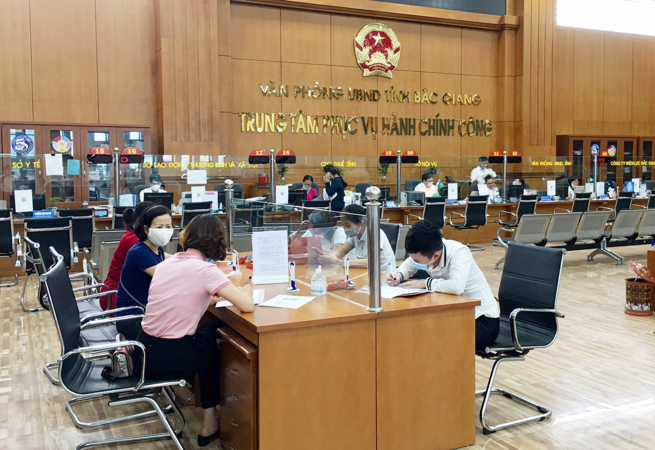 Bắc Giang: Trung tâm Phục vụ hành chính công trả hồ sơ trước hạn đạt tỷ lệ cao 74%