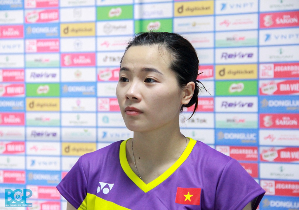 Cây vợt nữ số 1 Việt Nam Nguyễn Thùy Linh quyết tâm giành Huy chương Vàng SEA Games 31
