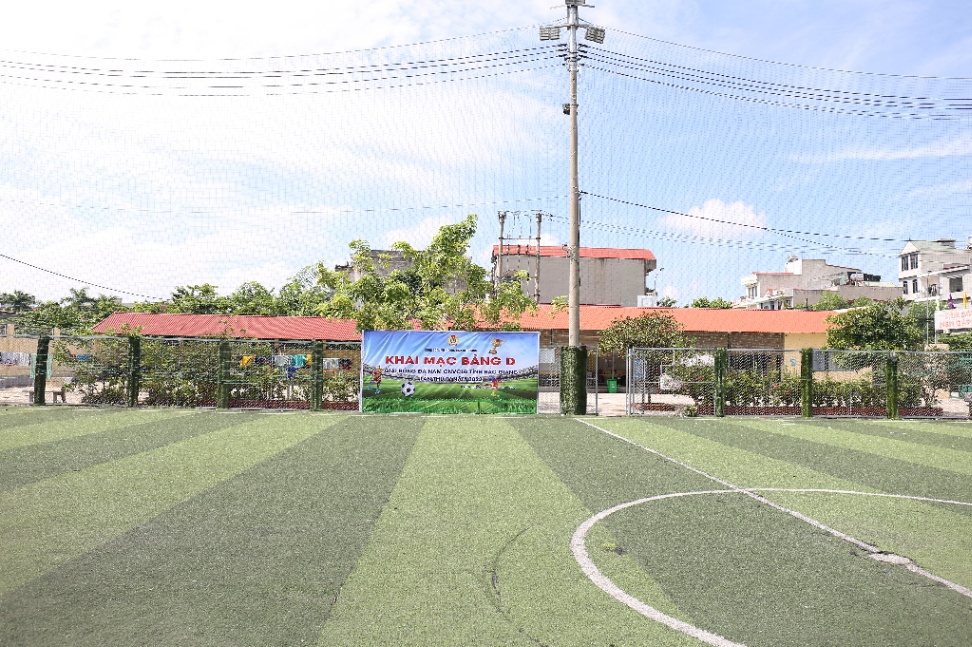 Danh sách các sân bóng mini nhân tạo tại thành phố Bắc Giang