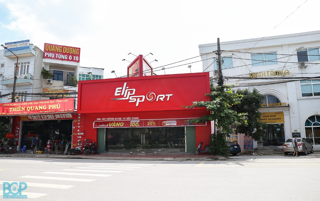 Cửa hàng thiết bị thể dục Elipsport Bắc Giang