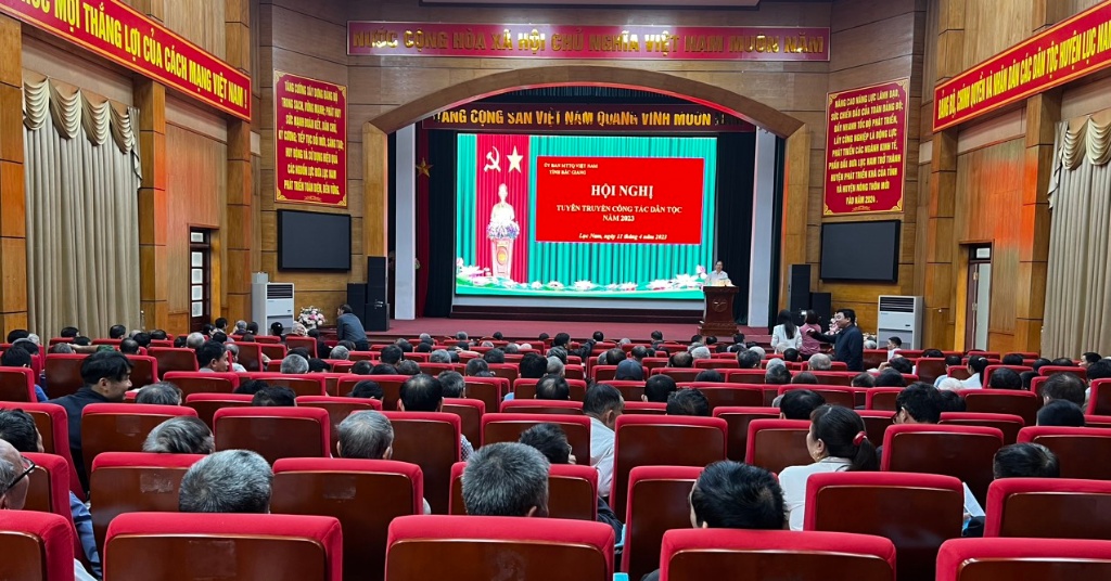 Ủy ban MTTQ tỉnh Bắc Giang tổ chức Hội nghị tuyên truyền về công tác dân tộc năm 2023