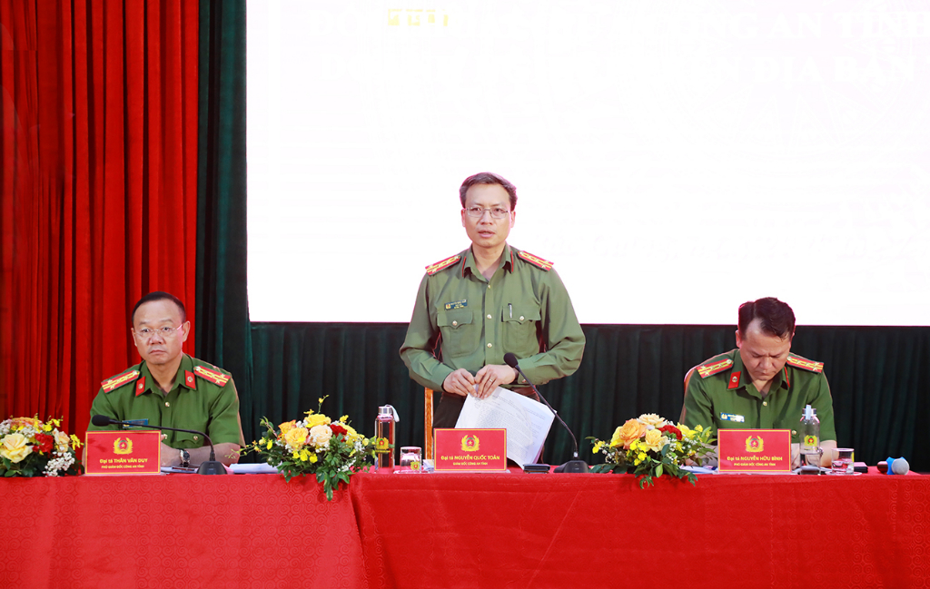 Công an tỉnh Bắc Giang đối thoại với các doanh nghiệp