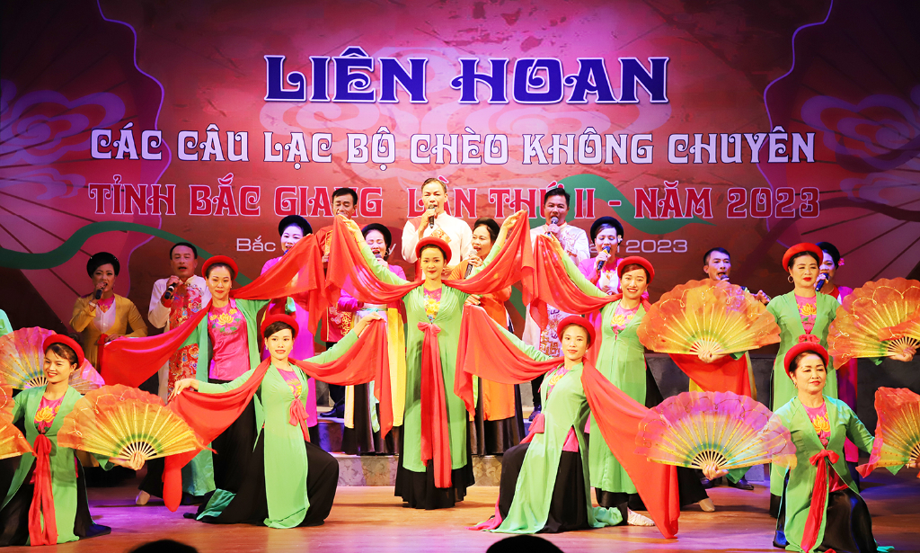 Khai mạc Liên hoan các Câu lạc bộ Chèo tỉnh Bắc Giang lần thứ II, năm 2023