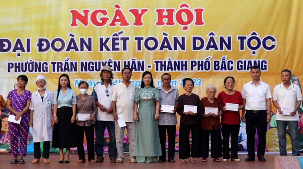 Phường Trần Nguyên Hãn, thành phố Bắc Giang   tổ chức Ngày hội Đại đoàn kết