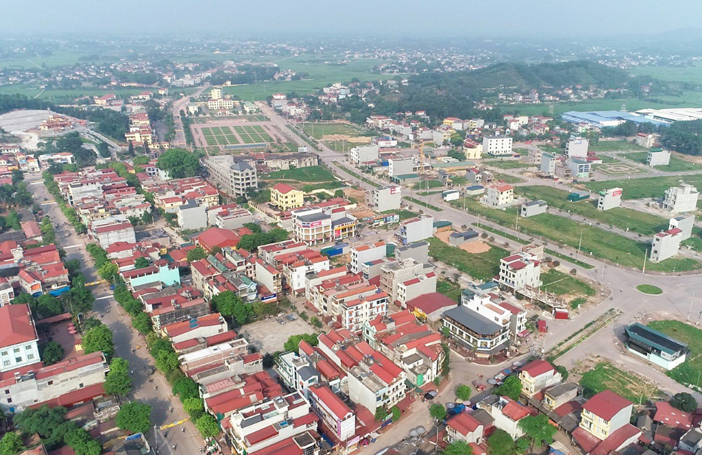 Điều chỉnh Quy hoạch chung xây dựng thị trấn Cao Thượng, huyện Tân Yên