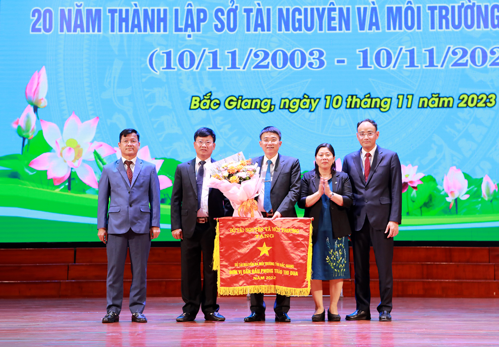 Bắc Giang: Sở Tài nguyên và Môi trường kỷ niệm 20 năm thành lập