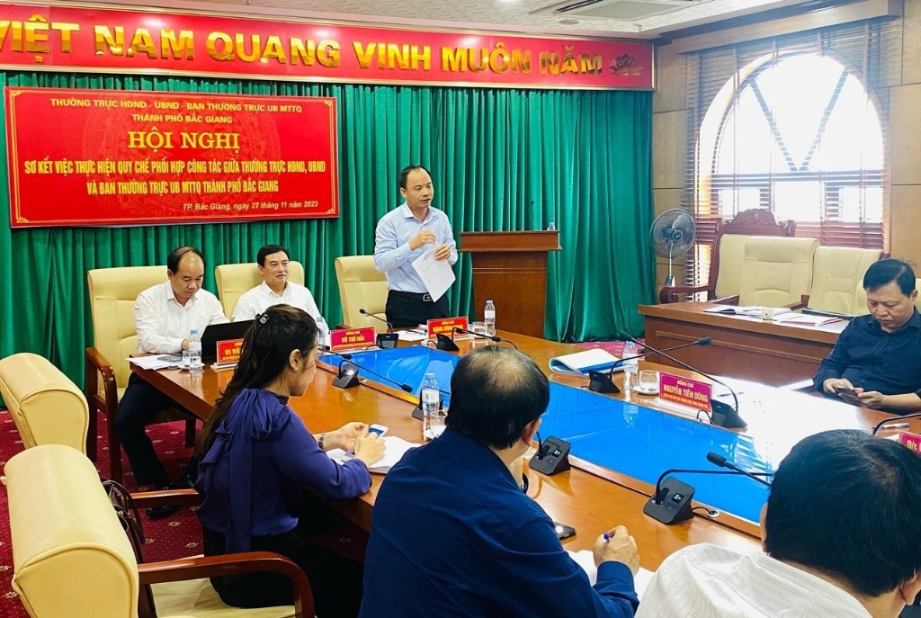 Thành phố Bắc Giang: Tổ chức Hội nghị sơ kết