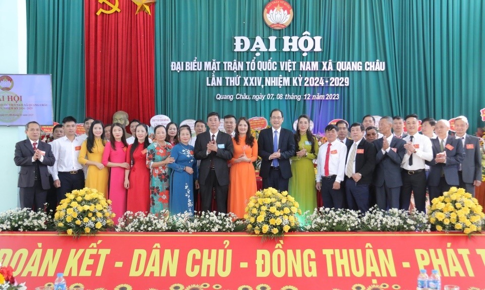 Việt Yên: Ủy ban MTTQ xã Quang Châu tổ chức Đại hội điểm