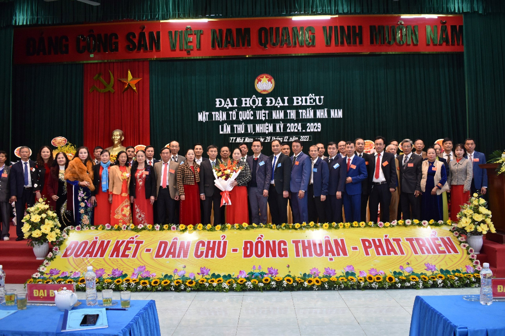 Đại hội đại biểu MTTQ Việt Nam thị trấn Nhã Nam khóa VI,  nhiệm kỳ 2024 - 2029