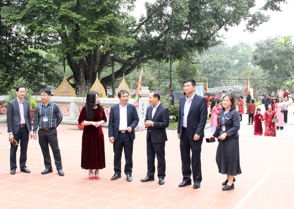 Phó Chủ tịch Thường trực UBND tỉnh Mai Sơn kiểm tra công tác chuẩn bị Tuần Văn hóa - Du lịch tỉnh Bắc Giang năm 2024