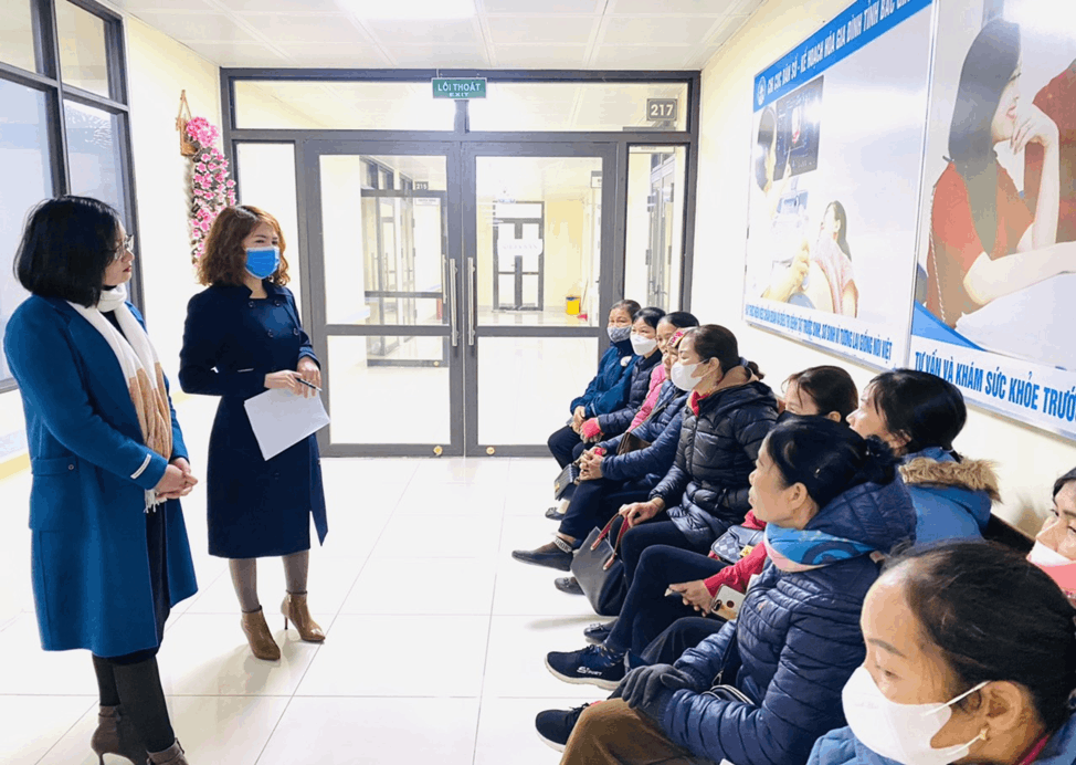 Hội LHPN huyện Lạng Giang tổ chức khám bệnh  miễn phí cho gần 1000 cán bộ, hội viên phụ nữ