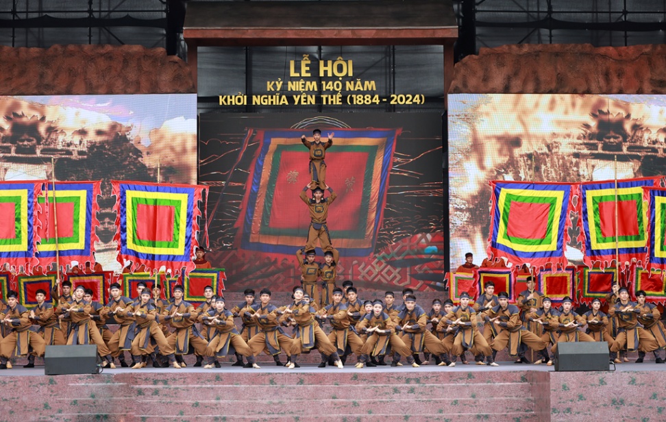 Bắc Giang: Khai mạc Lễ hội kỷ niệm 140 năm khởi nghĩa Yên Thế
