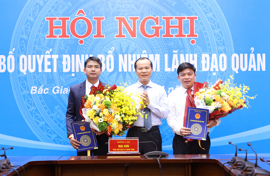 Bắc Giang: Bổ nhiệm lãnh đạo Sở Kế hoạch và Đầu tư và Ban Dân tộc tỉnh