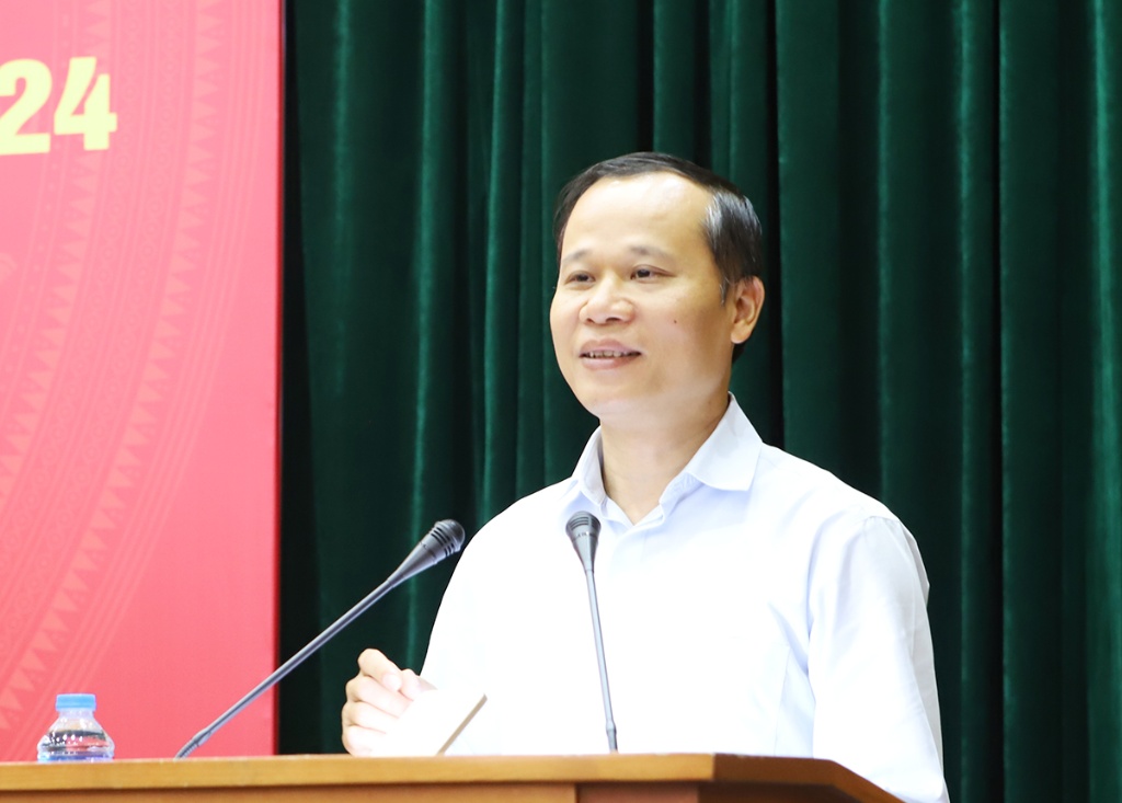 Bắc Giang: Hội nghị thông tin báo chí về phát triển kinh tế - xã hội quý I/2024
