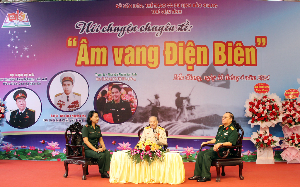 Bắc Giang tổ chức nói chuyện chuyên đề “Âm vang Điện Biên”