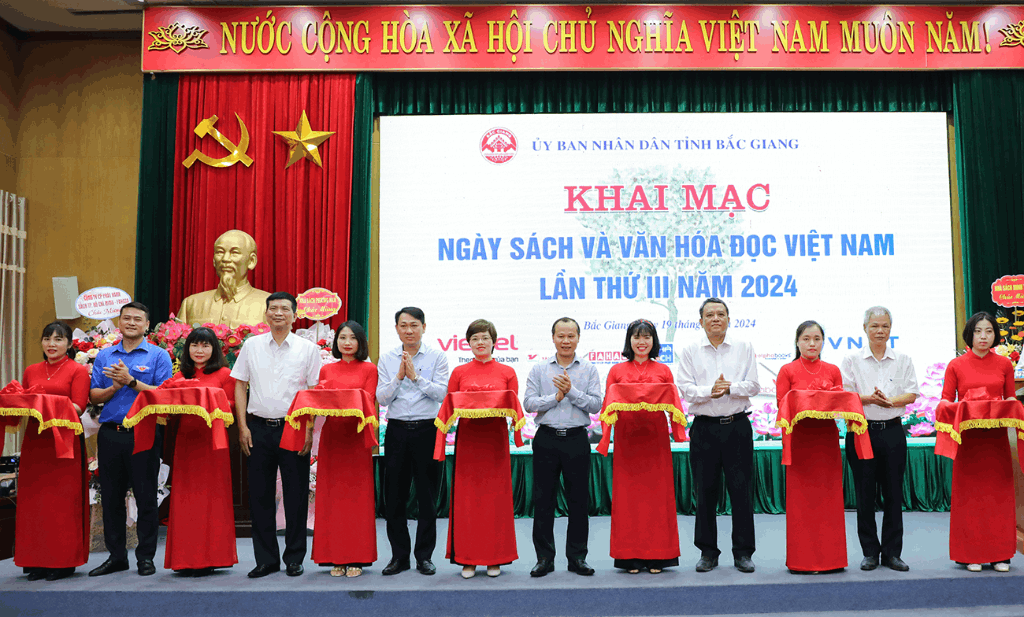 Bắc Giang: Khai mạc Ngày Sách và Văn hóa đọc Việt Nam lần thứ III năm 2024