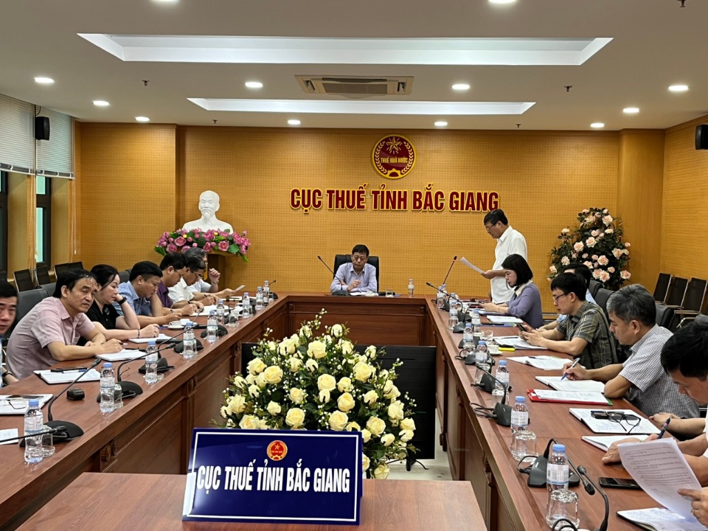 Ban Chỉ đạo phòng, chống tham nhũng, tiêu cực tỉnh triển khai Quyết định, Kế hoạch giám sát chuyên đề tại Cục thuế tỉnh Bắc Giang