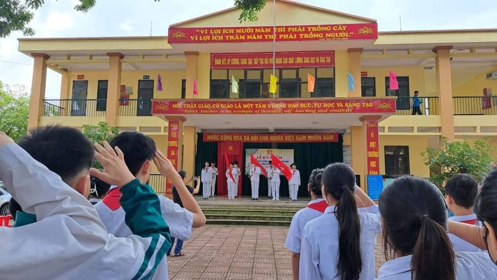 Liên đội Trường THCS Ngọc Vân tổ chức kỷ niệm 83 năm ngày thành lập Đội TNTP Hồ Chí Minh
