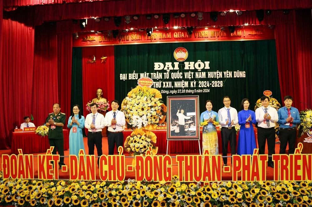Đại hội đại biểu MTTQ Việt Nam huyện Yên Dũng khóa XXII,  nhiệm kỳ 2024 – 2029