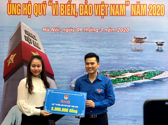Tuổi trẻ Thủ đô ủng hộ Quỹ “Vì biển, đảo Việt Nam”