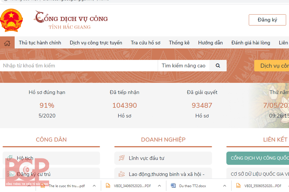 Bắc Giang: Tổ chức thi trực tuyến “Tìm hiểu cải cách thủ tục hành chính và dịch vụ công trực tuyến”