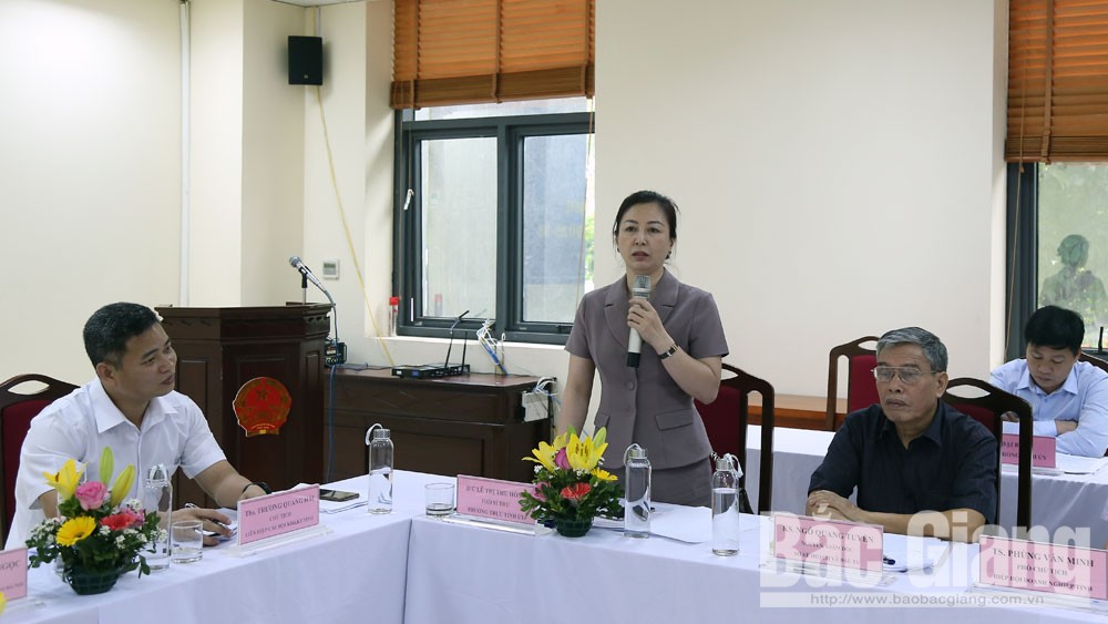 Tư vấn, góp ý vào dự thảo Báo cáo chính trị Đại hội Đảng bộ tỉnh Bắc Giang lần thứ XIX