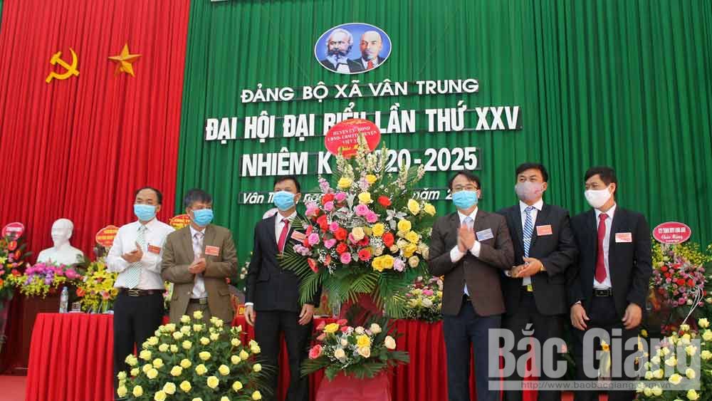 Việt Yên hoàn thành đại hội Đảng bộ các xã, thị trấn