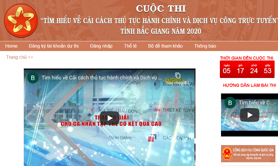 Yên Dũng: Tuyên truyền, triển khai cuộc thi trực tuyến “Tìm hiểu về cải cách TTHC và DVC trực tuyến”