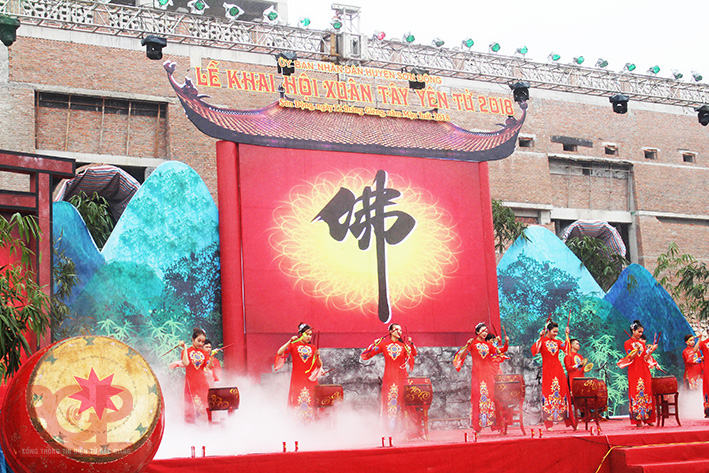 Bắc Giang: Lễ khánh thành chùa Hạ và khai hội xuân Tây Yên Tử năm 2018
