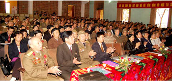 Huyện Tân Yên tiến hành đại hội Hội Cựu chiến binh lần thứ IV.    