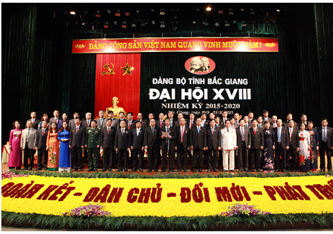 Đại hội đại biểu Đảng bộ tỉnh Bắc Giang lần thứ XVIII thành công tốt đẹp