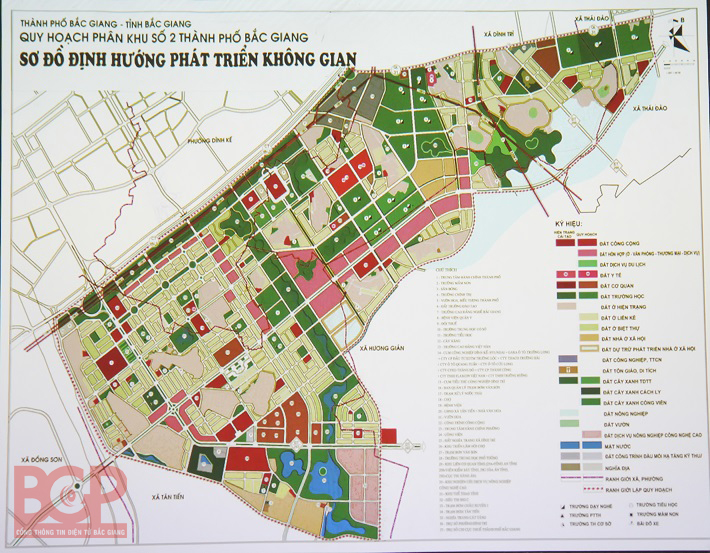 Sớm triển khai phân khu số 2 thành phố Bắc Giang