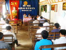 Đại biểu HĐND tỉnh tiếp xúc với cử tri huyện Lục Ngạn.
