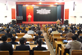 Tỉnh ủy Bắc Giang tổ chức Hội nghị quán triệt và triển khai thực hiện Nghị quyết Trung ương 3 (khóa X).