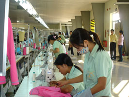 Việt Nam đứng thứ 10 thế giới về xuất khẩu dệt may.    