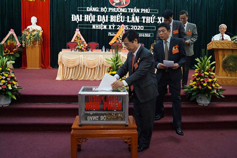 Đại hội đại biểu Đảng bộ phường Trần Phú nhiệm kỳ 2015-2020