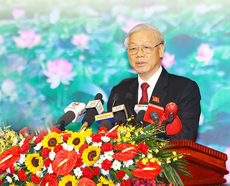 Phát biểu của Tổng Bí thư Nguyễn Phú Trọng tại Đại hội Đảng bộ TP Hà Nội lần thứ XVI
