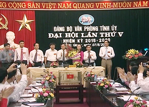 Đại hội Đảng bộ Văn phòng Tỉnh ủy Bắc Giang lần thứ V nhiệm kỳ 2015 – 2020