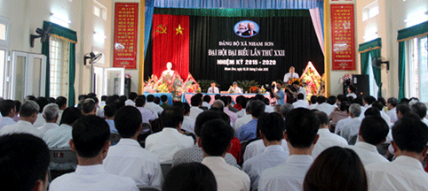 Đại hội đại biểu Đảng bộ xã Nham Sơn (Yên Dũng): Đề ra 12 chỉ tiêu chủ yếu đến năm 2020