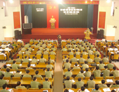 Tỉnh Bắc Giang tổ chức tập huấn diễn tập khu vực phòng thủ.