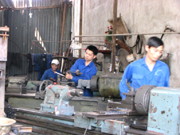 Huyện Tân Yên chú trọng đào tạo nghề cho học sinh phổ thông.