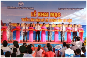 Quảng Bình triển lãm bản đồ và tư liệu “Hoàng Sa, Trường Sa của Việt Nam”