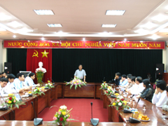 Văn phòng UBND tỉnh tổ chức gặp mặt cán bộ công chức, viên chức nhân dịp đầu xuân Đinh Hợi.