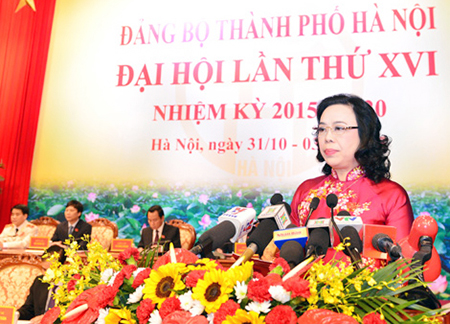 
Đồng chí Phạm Quang Nghị phụ trách Đảng bộ thành phố Hà Nội
