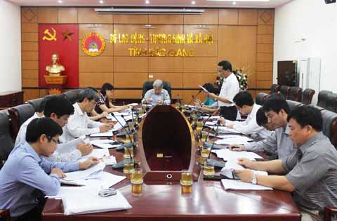 HĐND tỉnh Bắc Giang giám sát tại Sở Lao động, Thương binh và Xã hội 