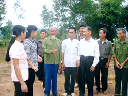 Đoàn Đại biểu Quốc hội tỉnh tiếp xúc cử tri tại huyện Sơn Động.