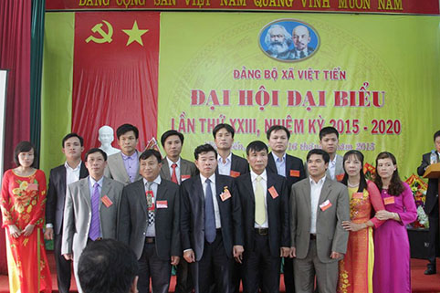 Đại hội đại biểu Đảng bộ xã Việt Tiến nhiệm kỳ 2015-2020