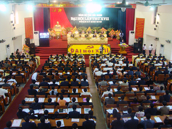 Đảng bộ tỉnh Bắc Giang qua các kỳ Đại hội